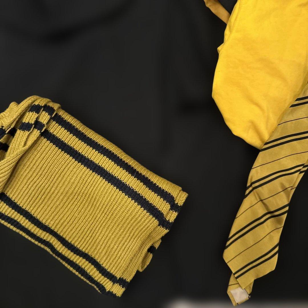 公式 ユニバ購入 ハリーポッター ハッフルパフ ローブ パーカー マフラー