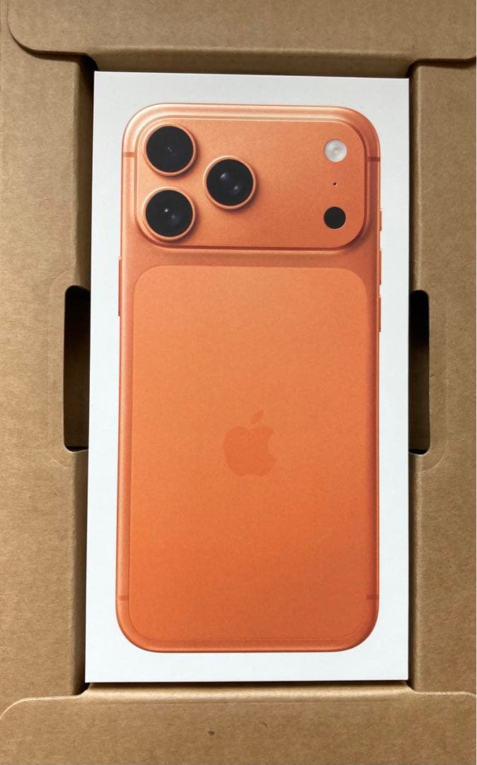 【新品未開封】iPhone17 ProMax 1TB コズミックオレンジ