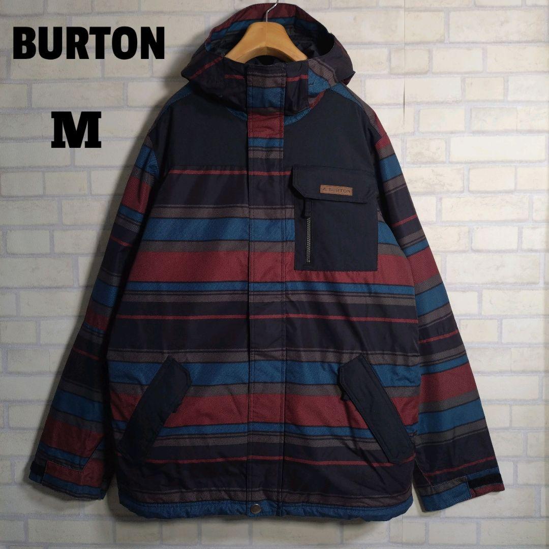 バートン★美品 BURTON ボーダー スノーボードウェア 上のみ ブラウン M