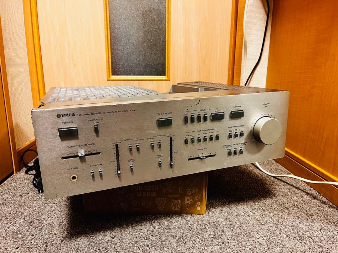 ヤマハA-9プリメインアンプ(ジャンク)