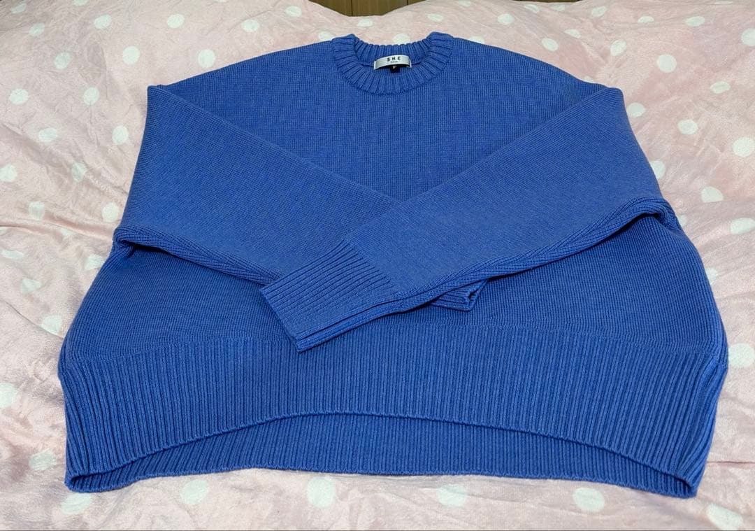 極美品★SHE tokyo Alma シートウキョウ　アルマ　ブルー