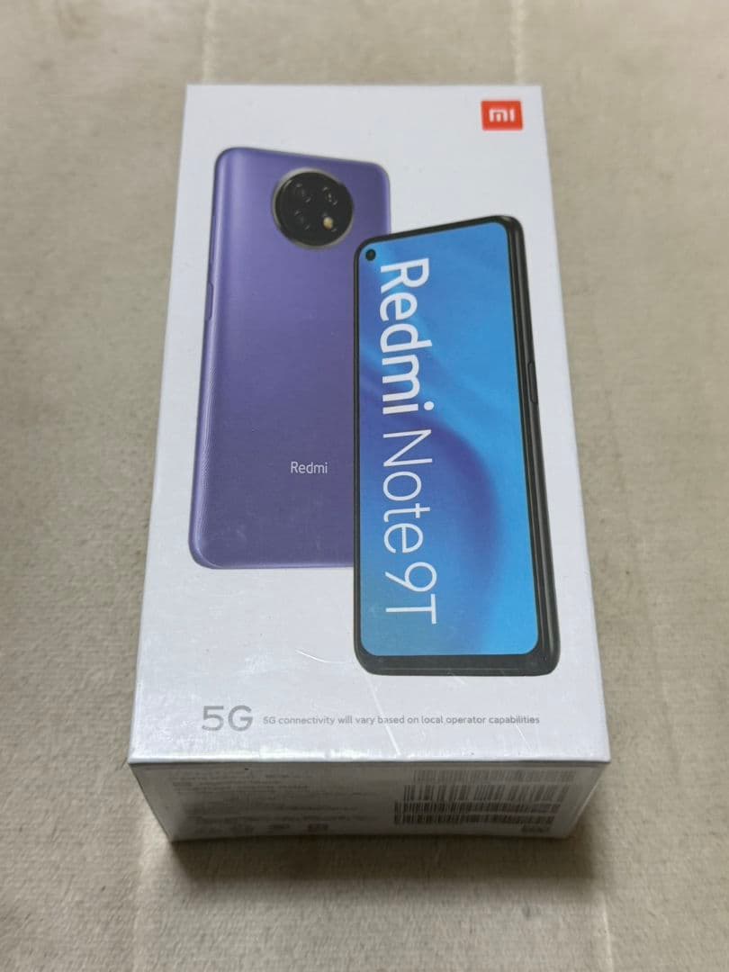 スマートフォン本体 Xiaomi Redmi Note 9T 128GB Softbank