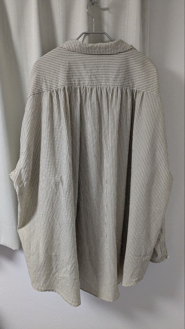 トップス the Mad Shop Wool Stripe Shirt Jacket