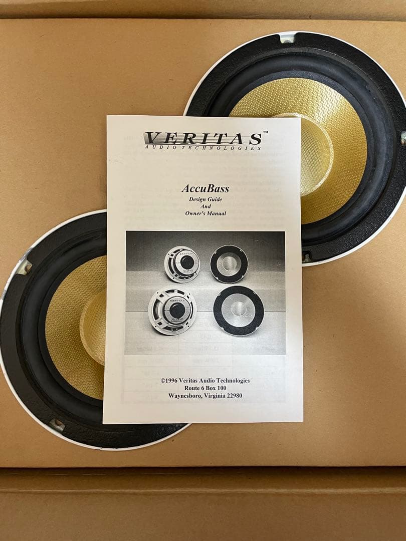 VERITAS AccuBass 6.5インチスピーカー