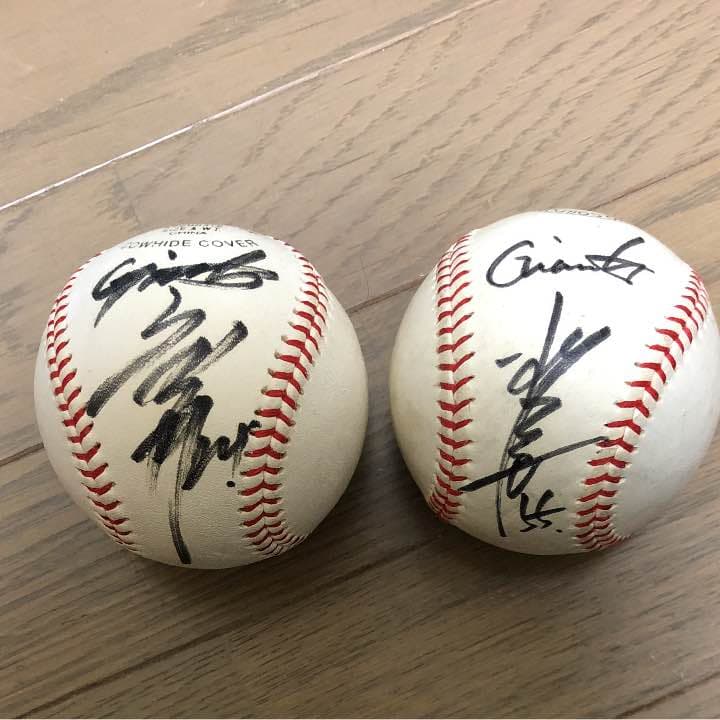 松井秀喜 直筆サイン入りボール