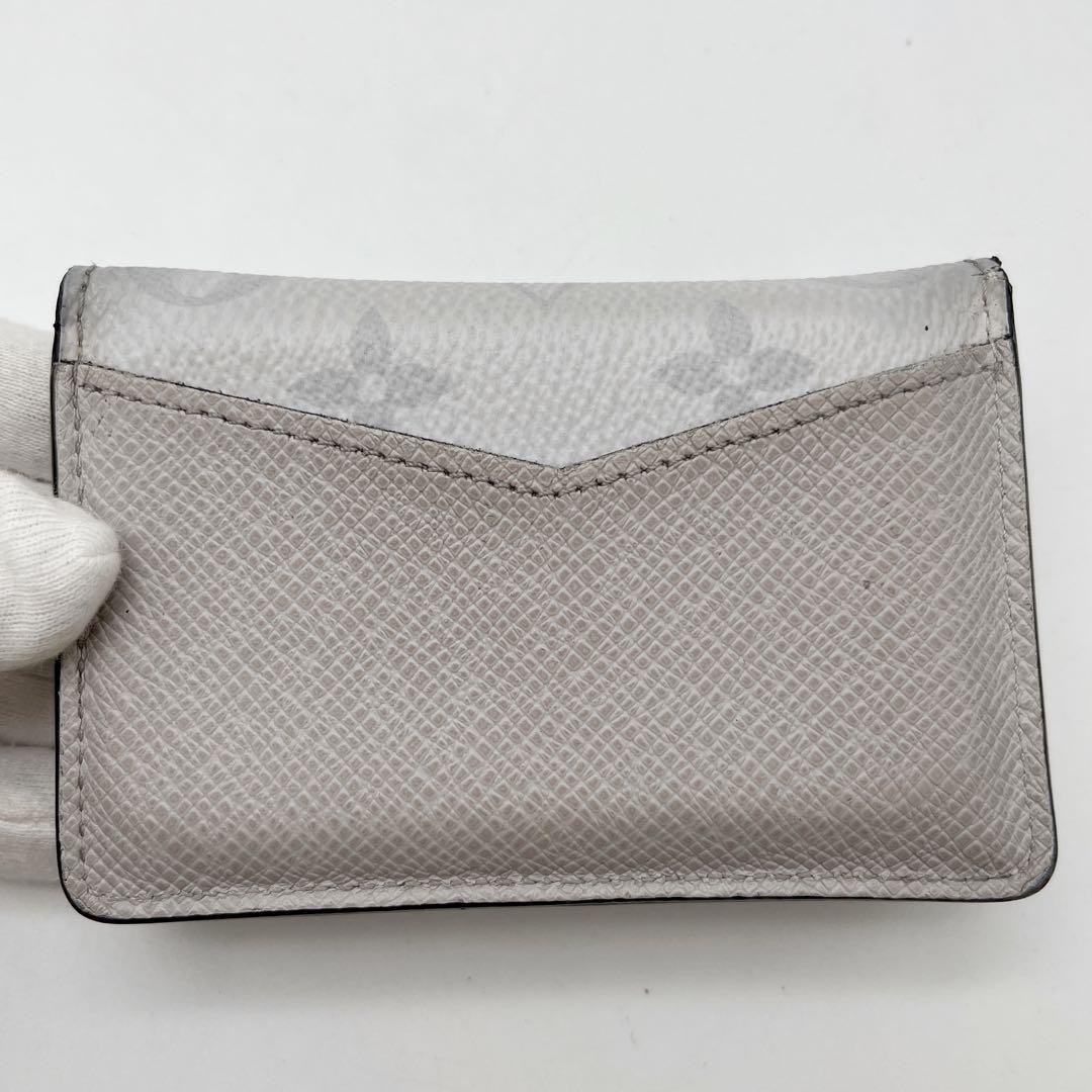 ルイヴィトン　オーガナイザードゥポッシュ タイガラマ　名刺入れ　白　近年