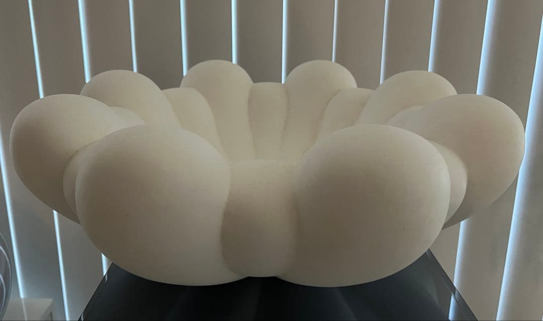 小物入れ 101  Bloom Tray Big Bone White