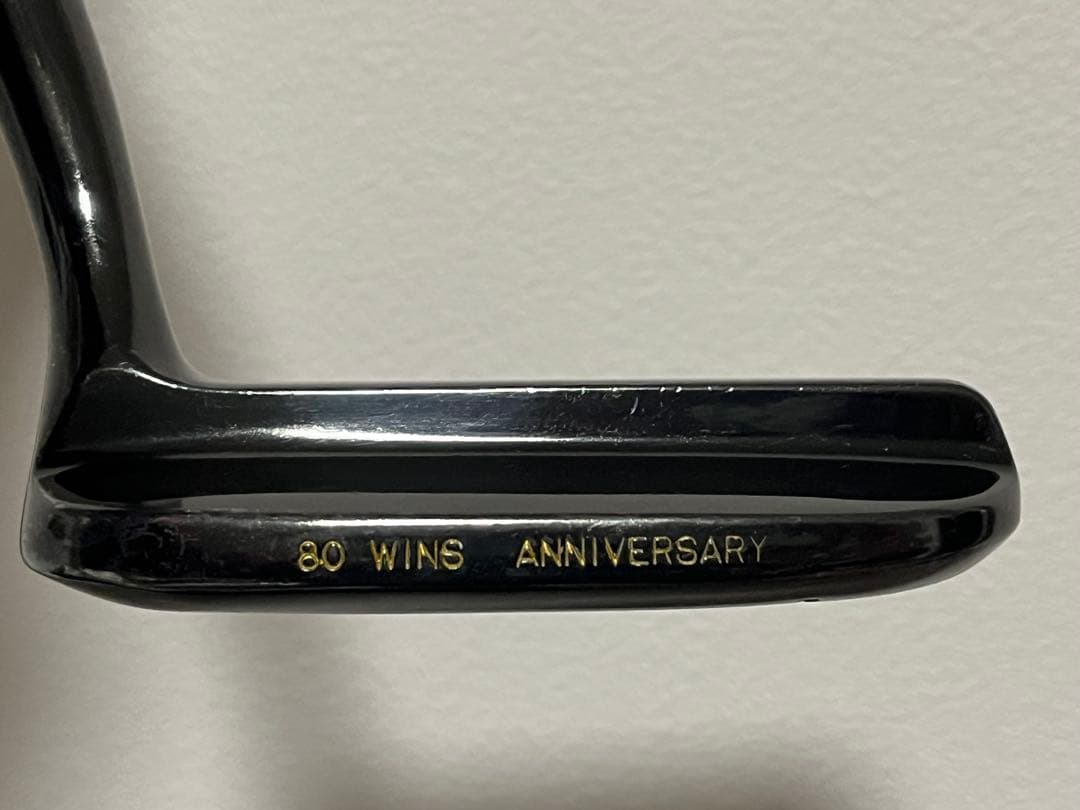 超レアジャンボファン必見！ジャンボ尾崎　80勝記念L字パター