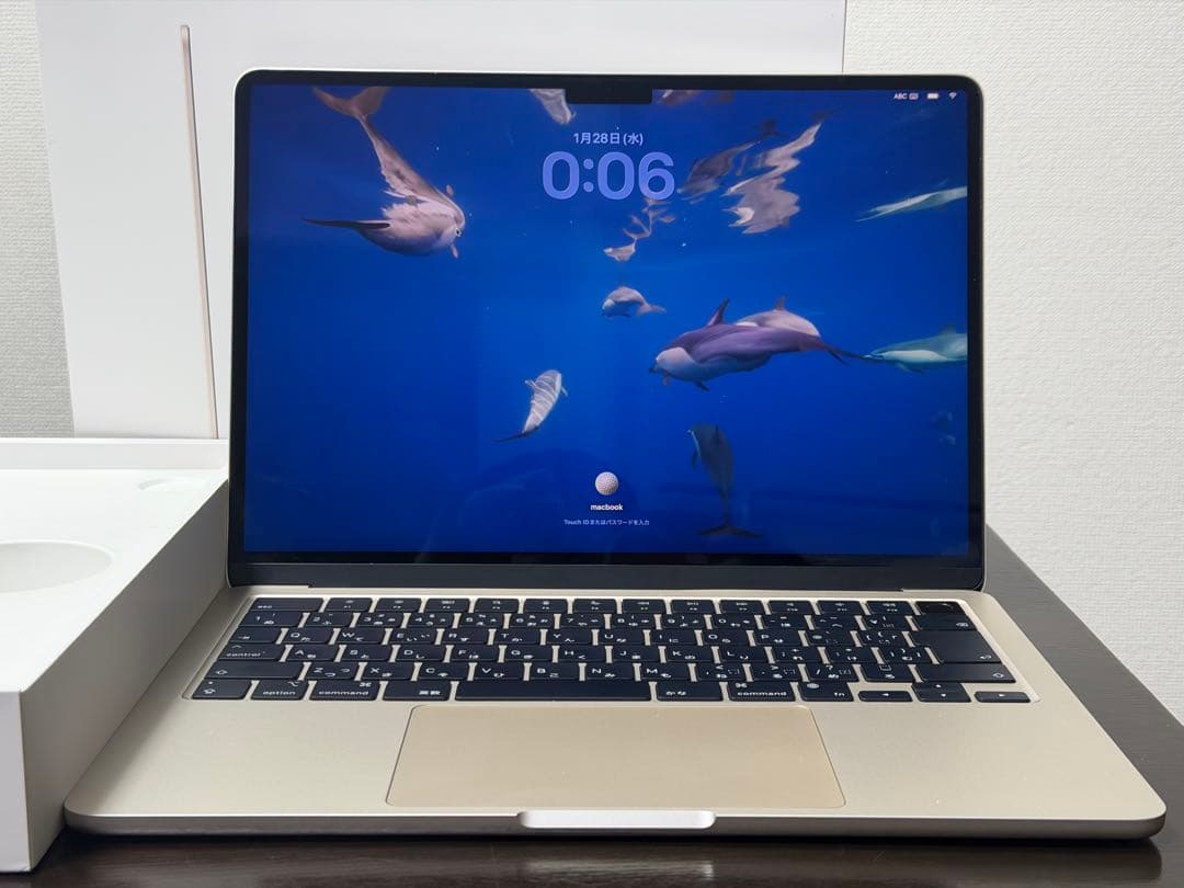 D*E様 MacBook Air M2 512GB 24GB オフィス認証済