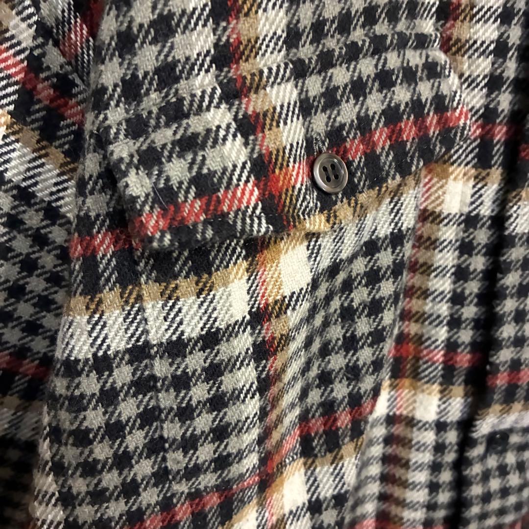 【入手困難】アンダーカバー　ロングチェックネルシャツ　2