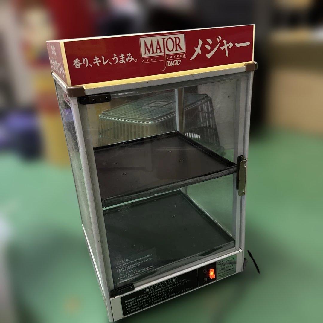 缶ウォーマー　UCC 陳列棚　店舗什器　昭和レトロ　動作確認済み