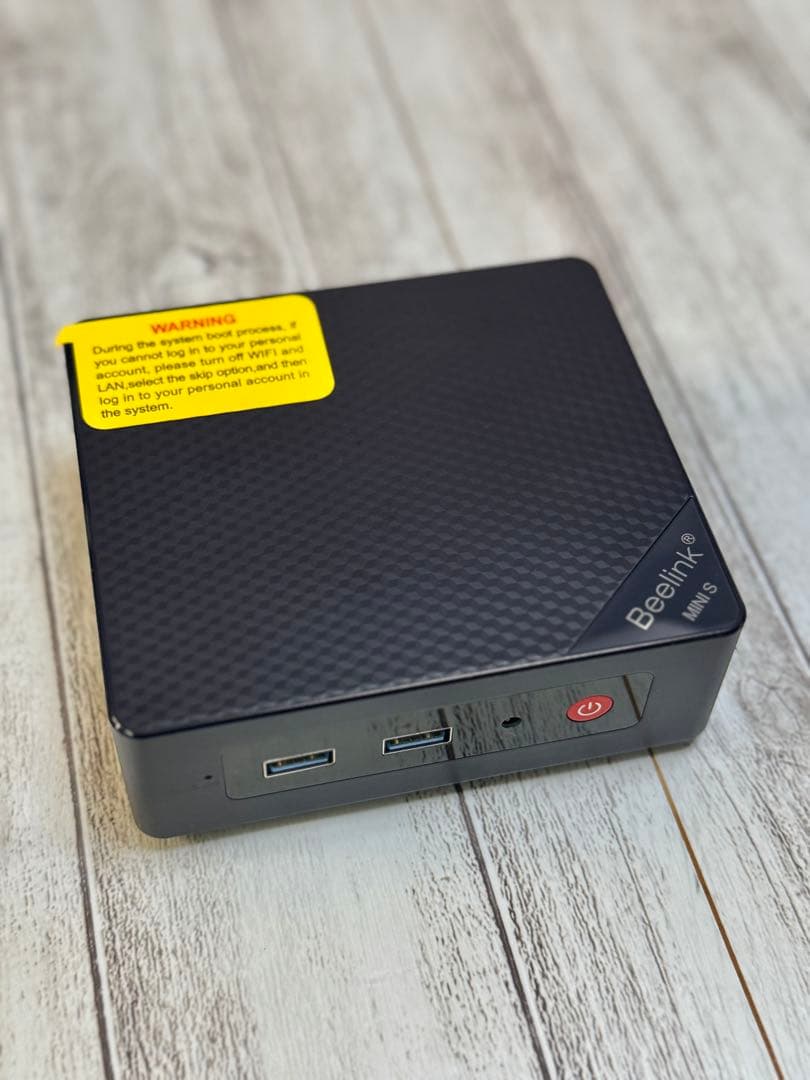Beelink MINI S12ミニPC N95 16GB 500GB