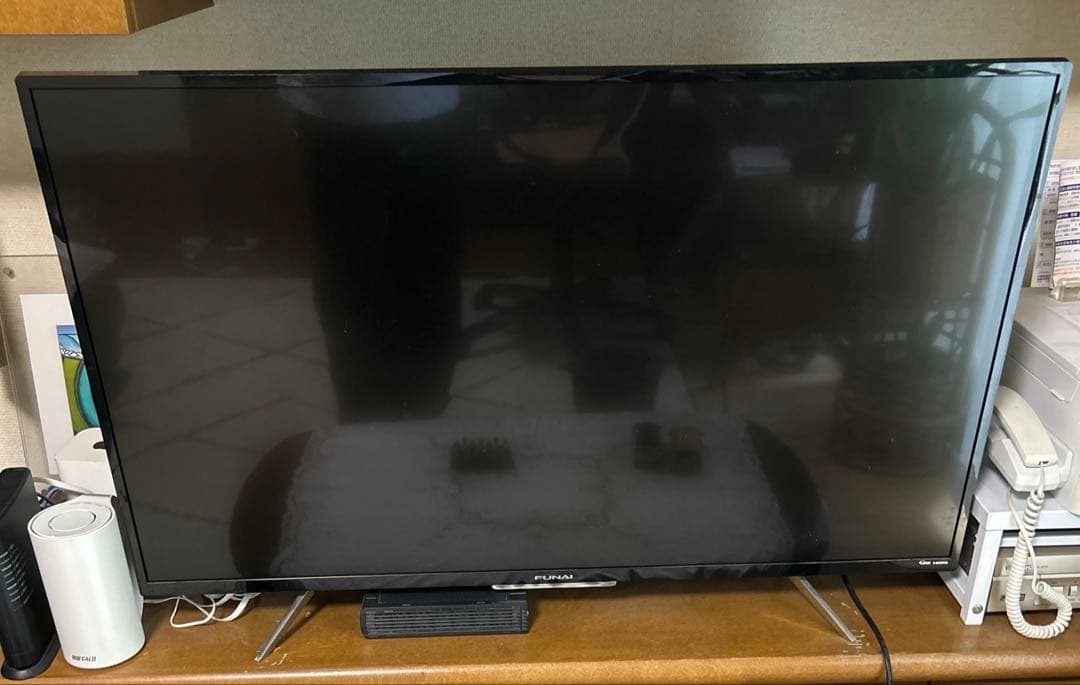 【送料込み】FUNAI 43V型 4K液晶 FL-43UB4000 2017年製