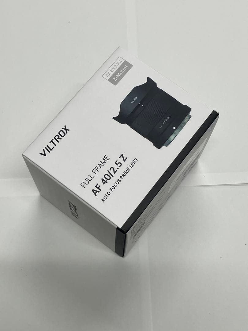 【新品】 Viltrox AF 40mm F2.5 Z おまけフィルター有り