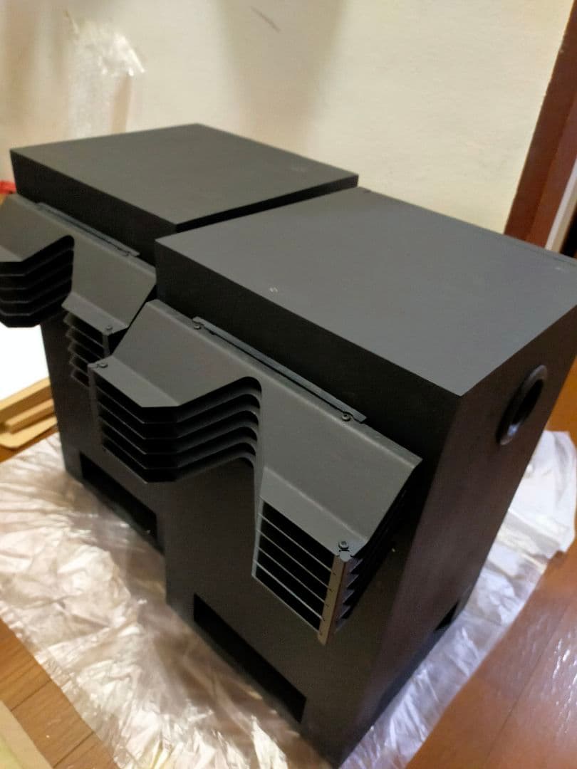 自作スピーカー 音響レンズ 底面ウーファー