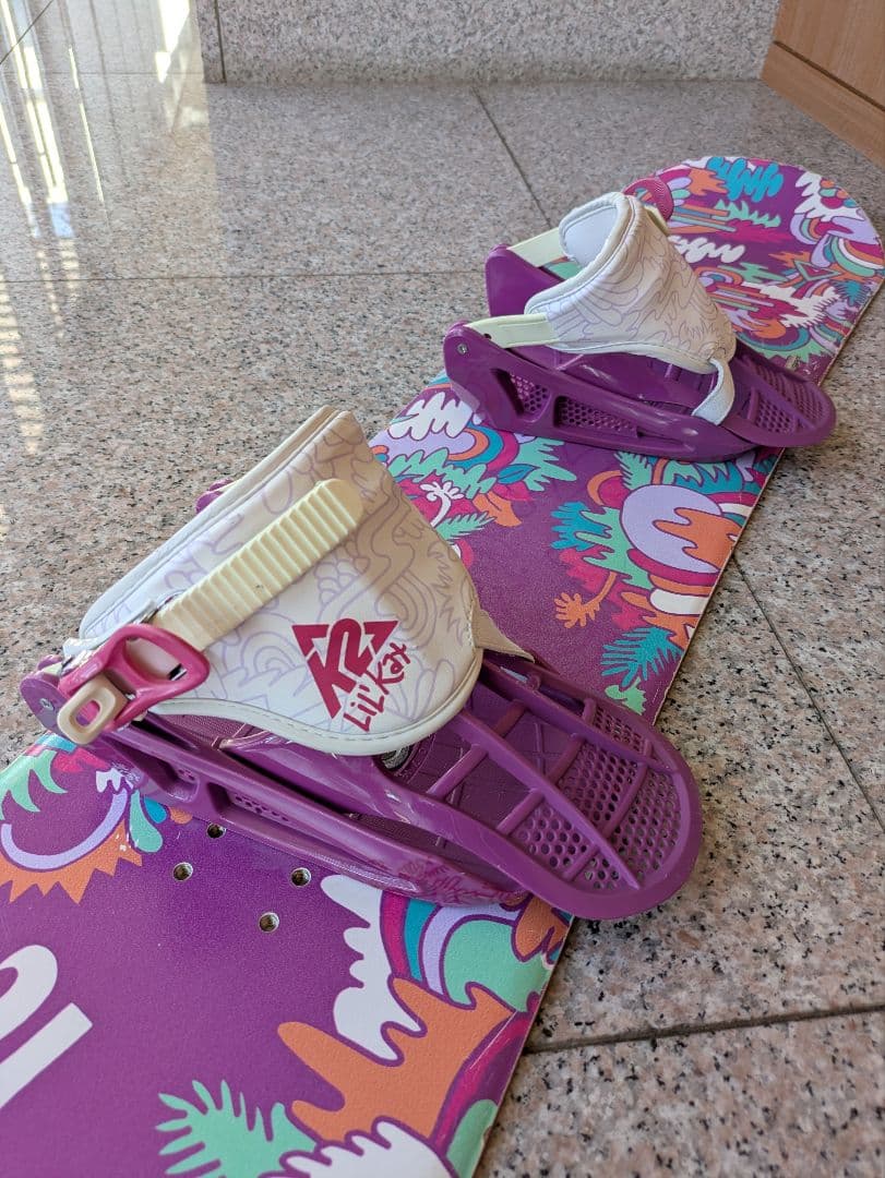 K2 スノーボード ビンディング ブーツ3点セット 板120cm ブーツ20cm