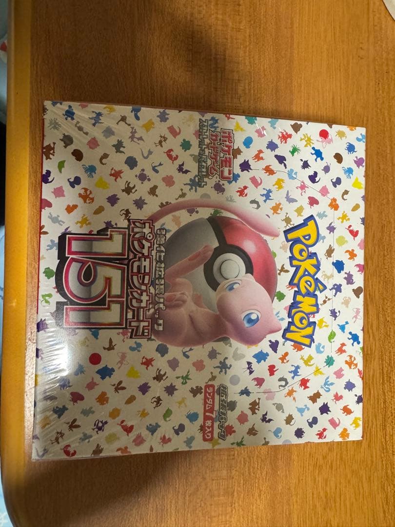 ポケモンカード 151 box 新品未開封シュリンク付き