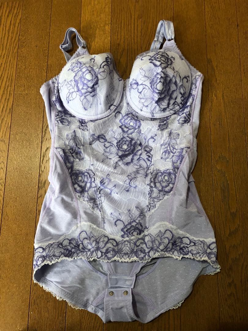 MARUKO リュミエス イデラ ヴァイオレット ボディスーツ