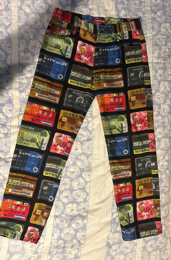 supreme creditcards regular jean発送2/21以降
