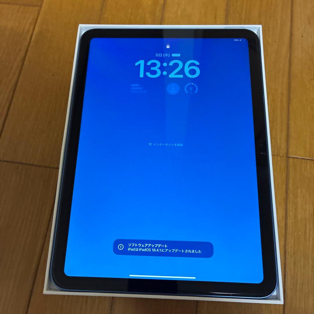 Apple iPad 10ブルー64GBwi-fi 本体 カバー付き