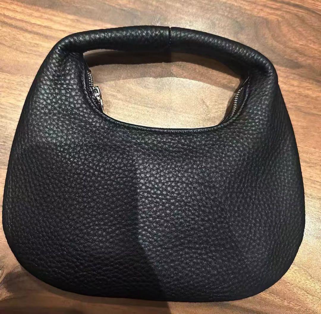 Aeta ブラックハンドバッグSz/-