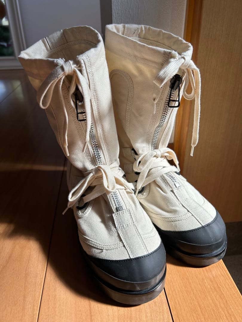 FUMIKA_UCHIDA/CANVAS OVER BOOTS （フミカウチダ）