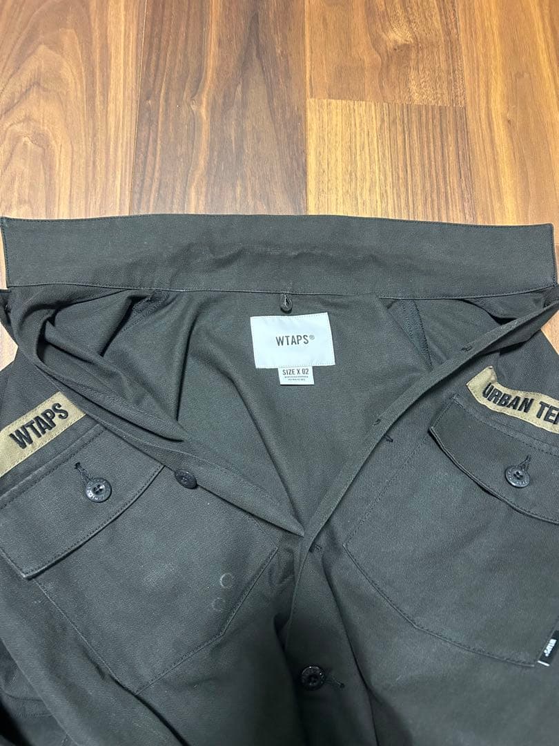 WTAPS 長袖シャツ BUDS ブラック