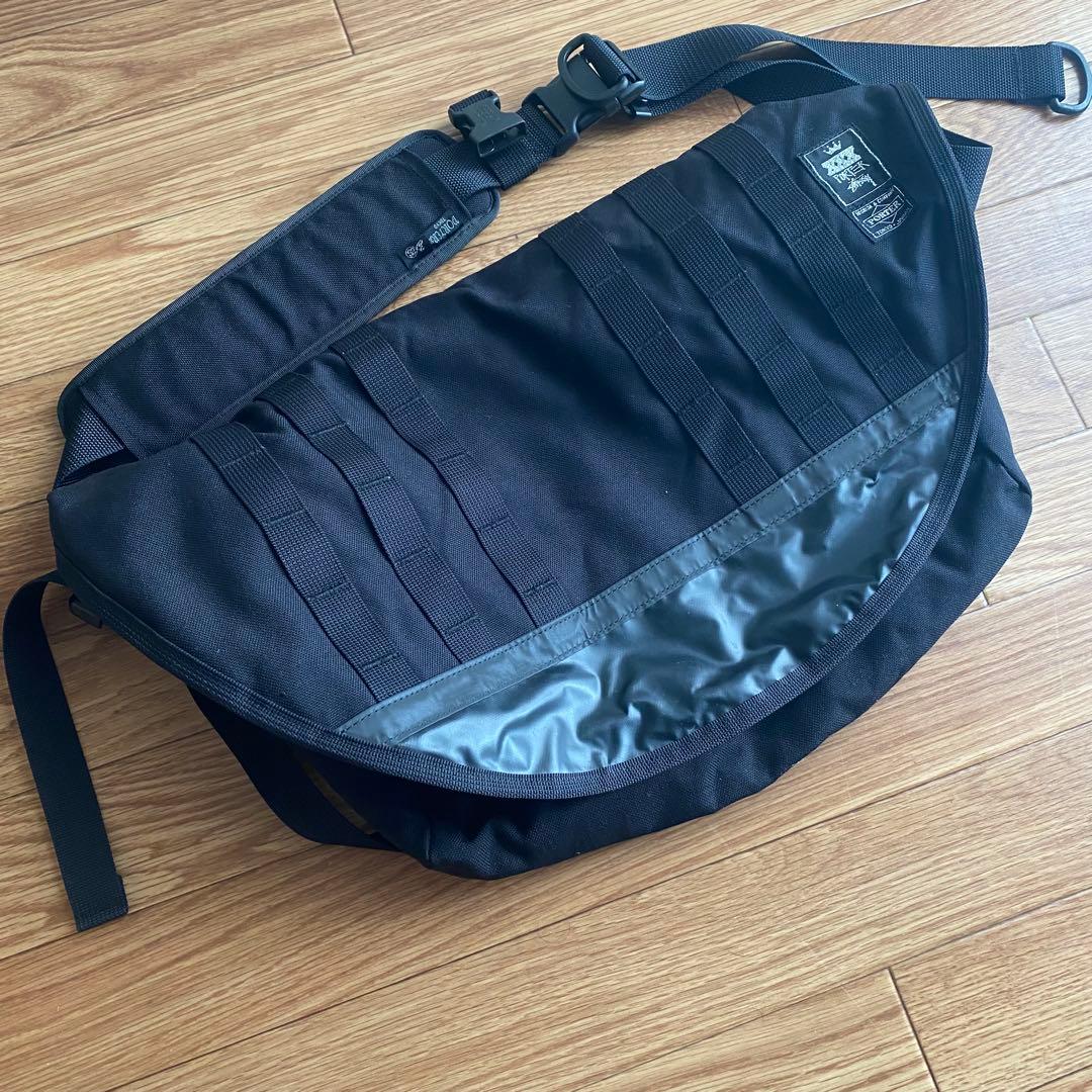 かも　old stussy porter ショルダーバッグ メッセンジャー