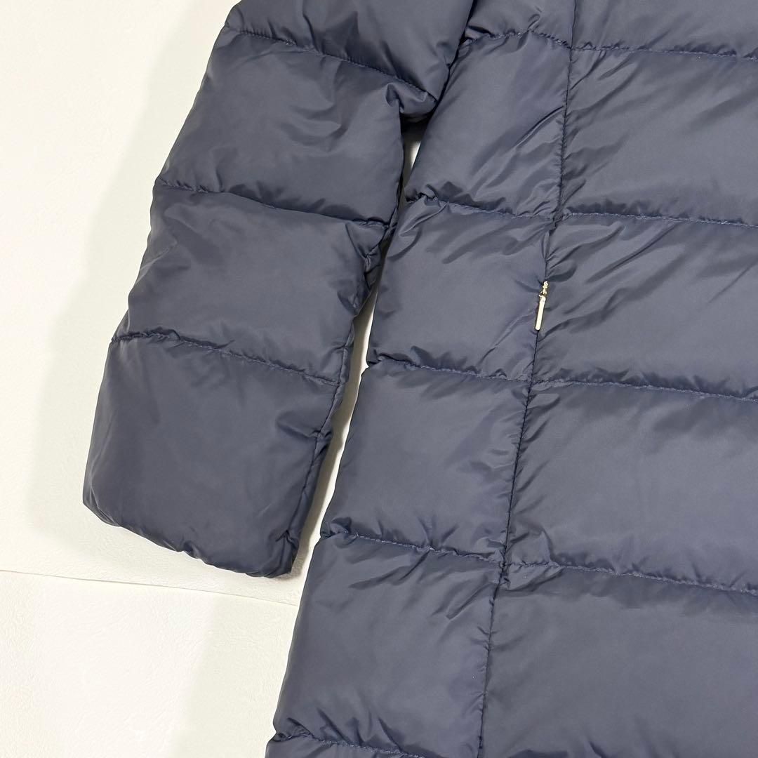 デュベティカ LEXY ダウンコート ダウンジャケット フード ネイビー 40