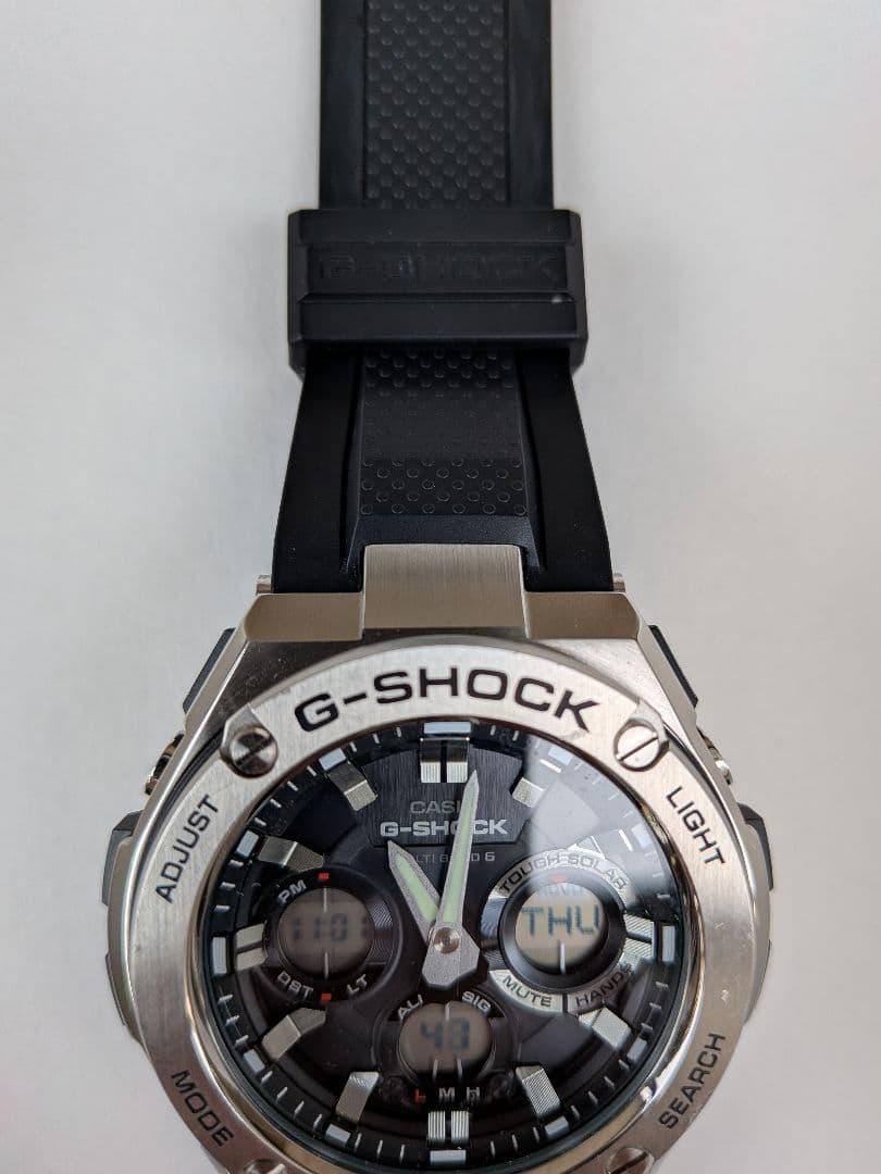 時計 CASIO G-SHOCK G-STEEL GST-W110-1AJF