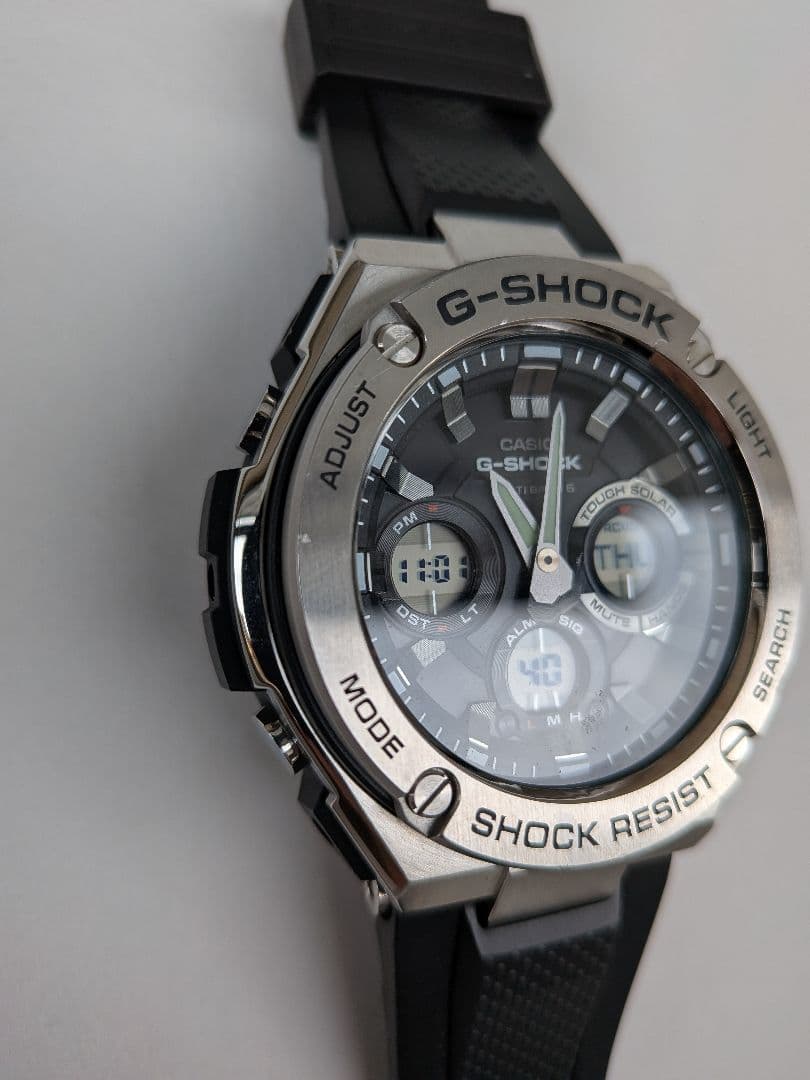 時計 CASIO G-SHOCK G-STEEL GST-W110-1AJF