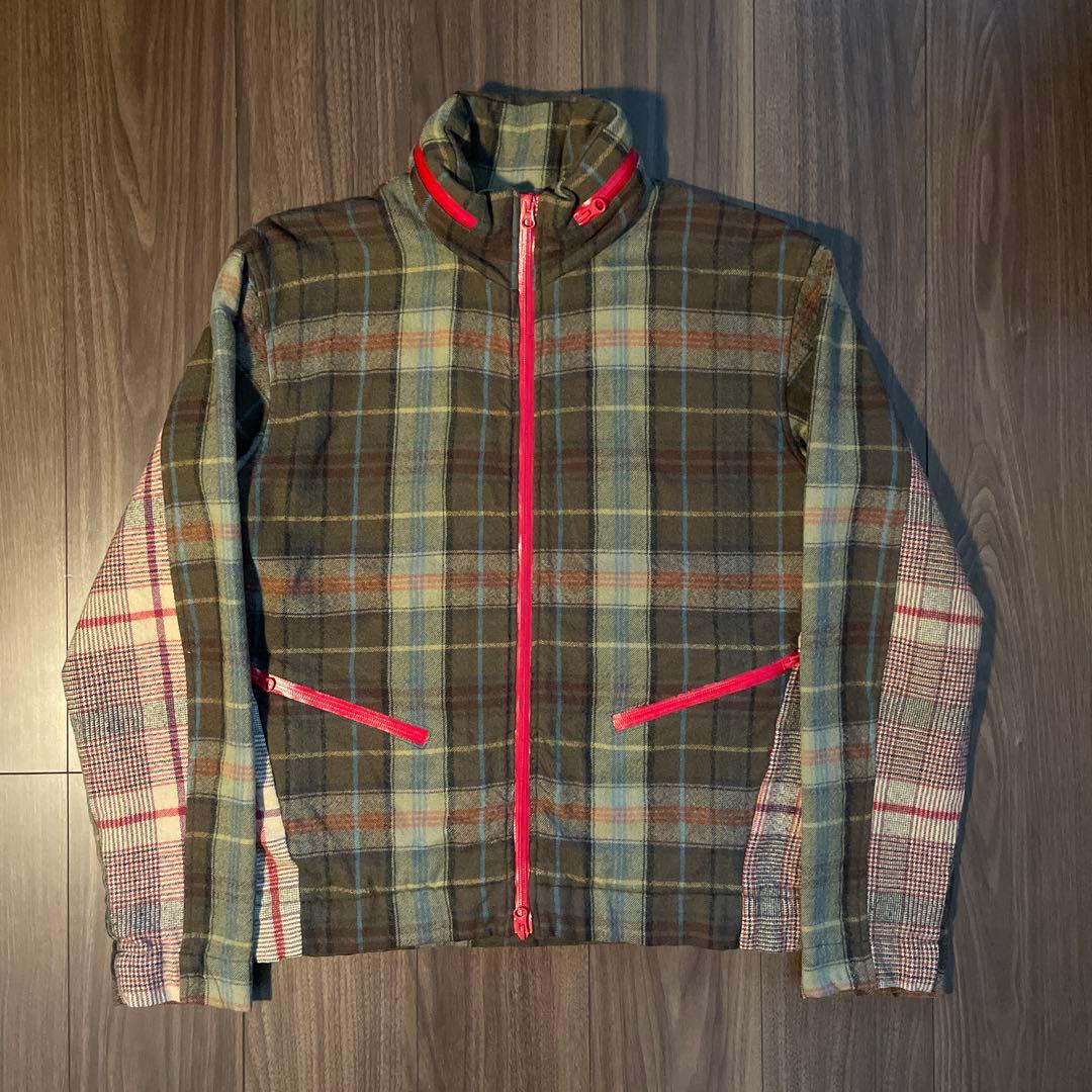 05AW コムデギャルソンシャツ ジップアップウールジャケット 製品洗い