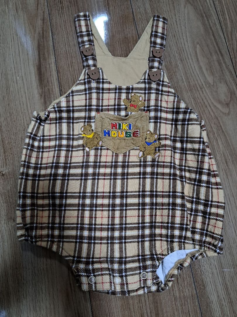 ミキハウス　ダルマオールM2点セット