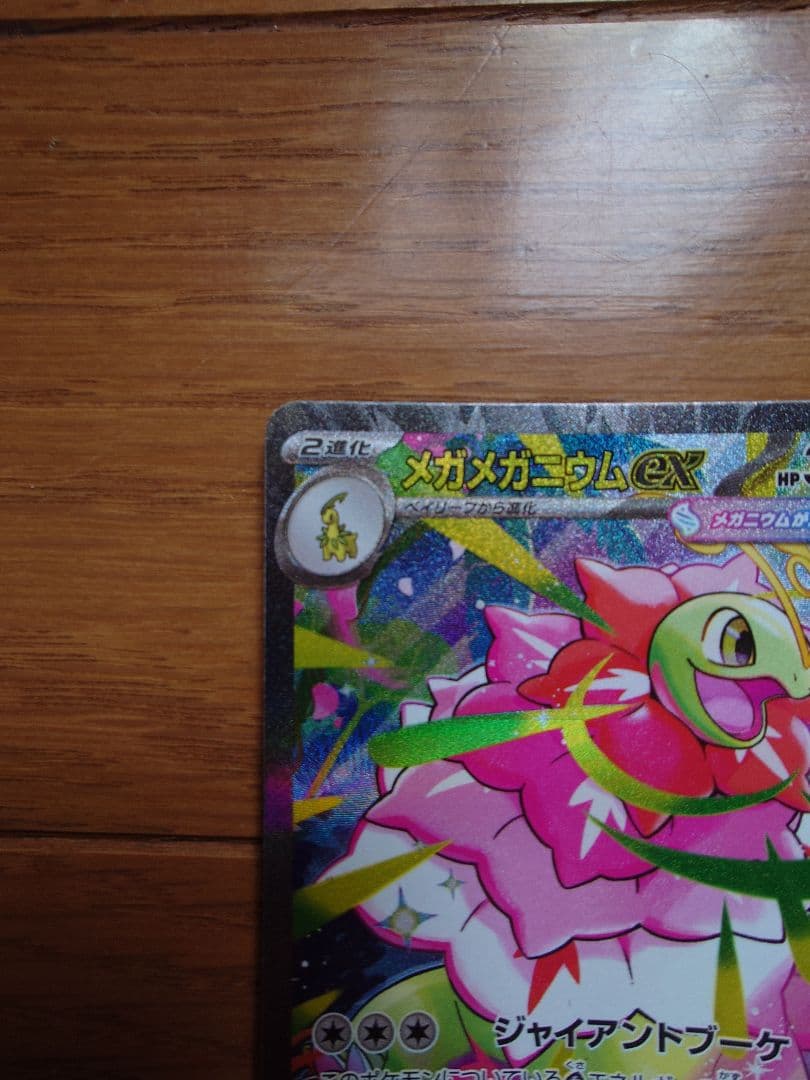 豆*様 メガメガニウムex　761/742　SAR　スタートデッキ100　ポケモ