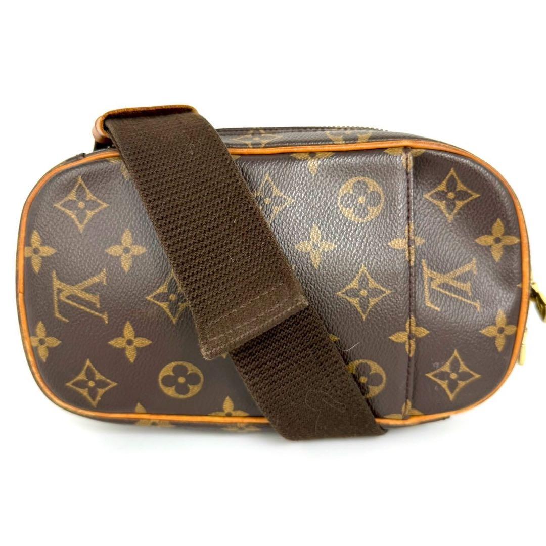ルイヴィトン モノグラム ポシェット ガンジュ クロス ボディ バッグ