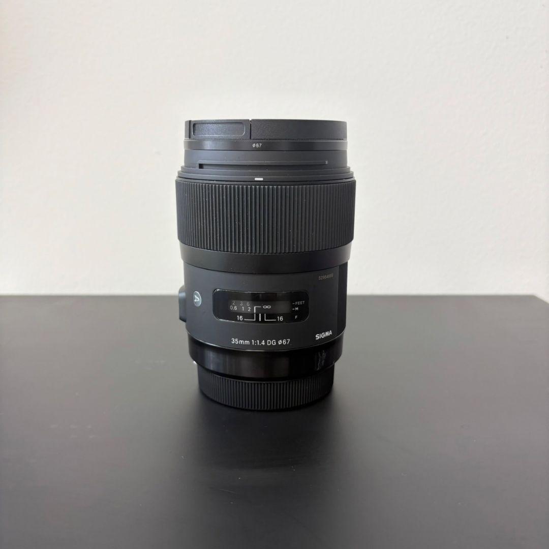 Sigma 35mm 1:1.4 DG レンズ