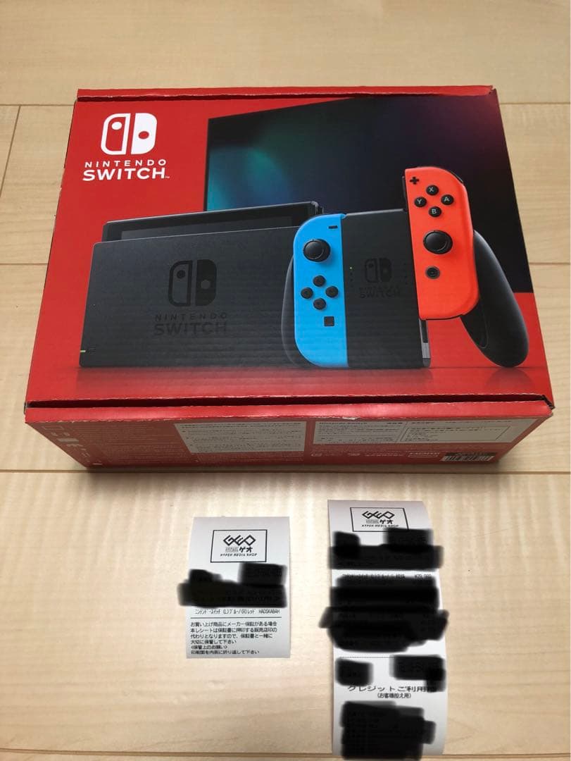 【新品】Nintendo Switch 本体　HAD-S-KABAH 保証書あり