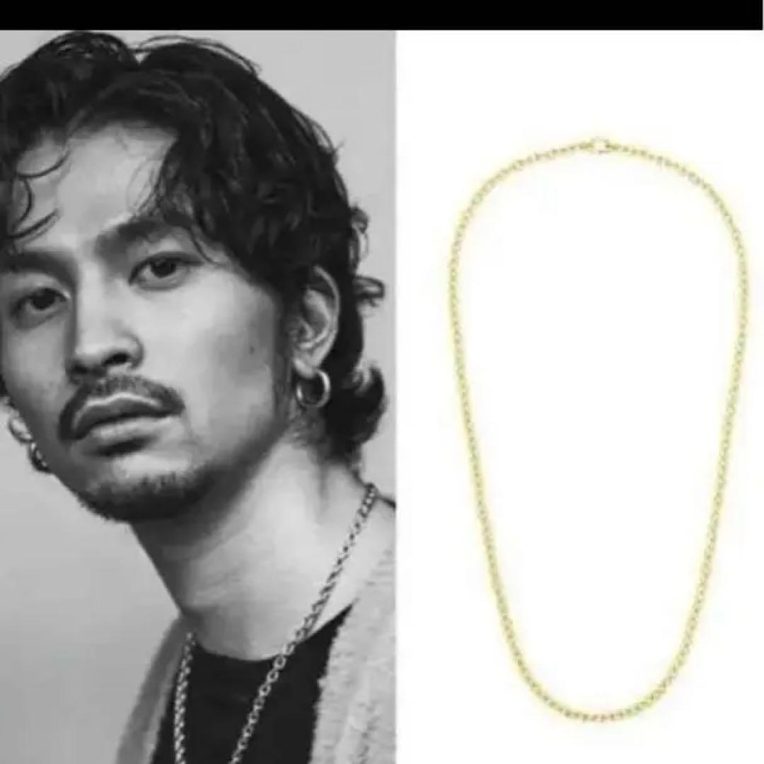 常田大希着　TOMWOOD ada chain gold ネックレス 20.5