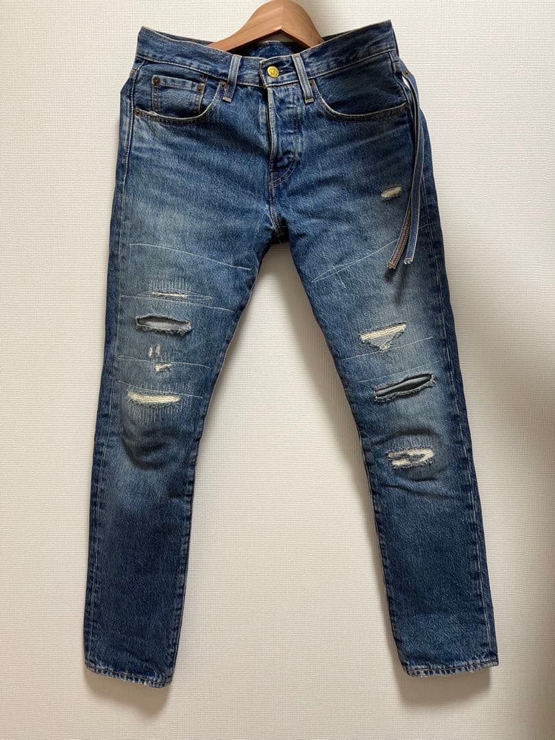 Levi's X KITH ダメージジーンズ