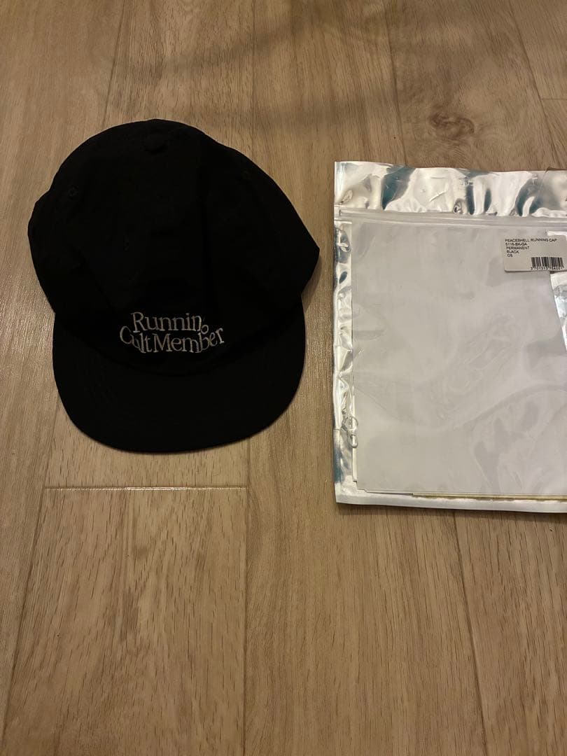 Running Cult Member キャップ ブラック