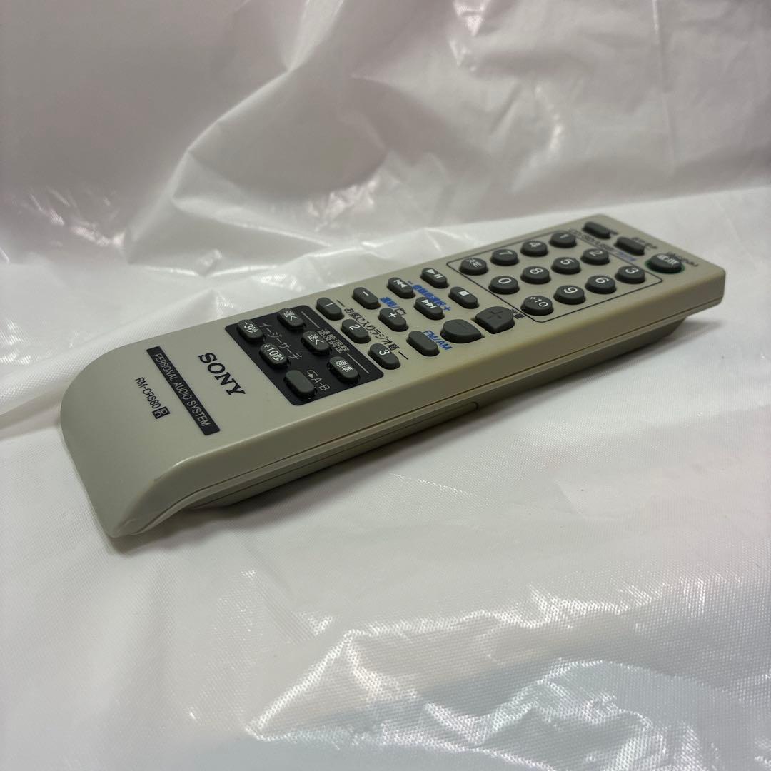 SONY ZS-RS81BT 2019年製 リモコン付 【動画確認済】