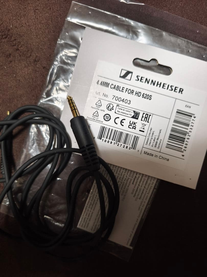 SENNHEISER ゼンハイザー HD620S 純正バランスケーブル付