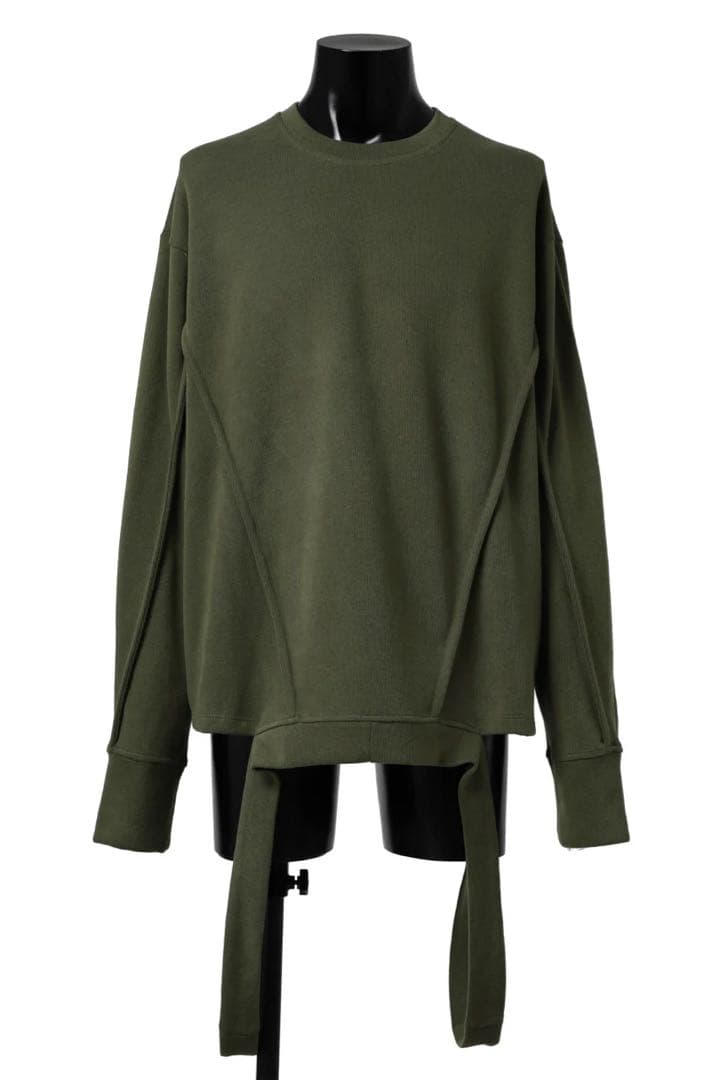 af artefactプルオーバー / ニットジャージ (KHAKI)