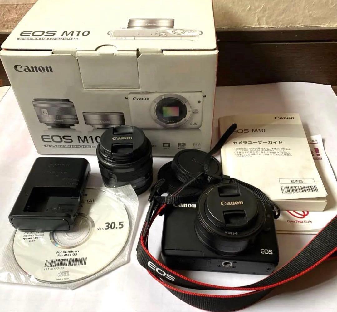 Canon EOS M10 ダブルレンズキット