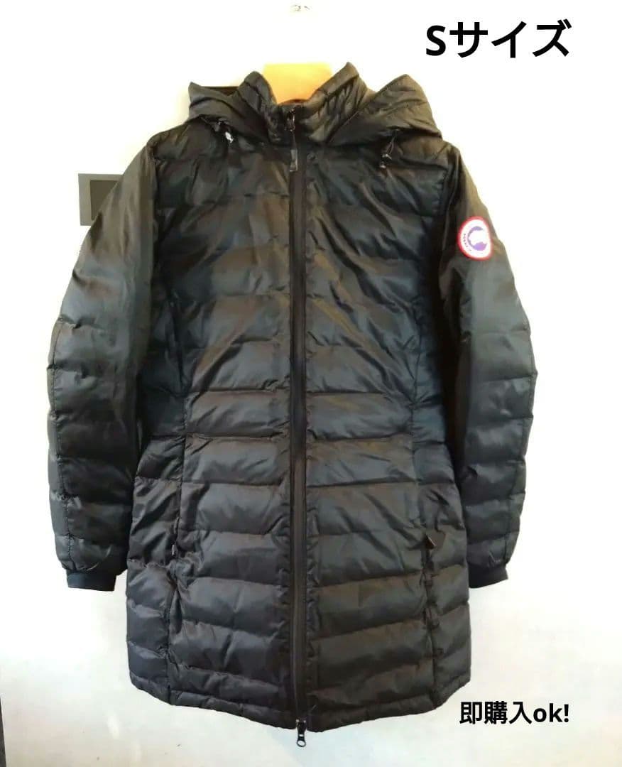 美品 カナダグース ダウンジャケット 5061L キャンプフーディ Sサイズ