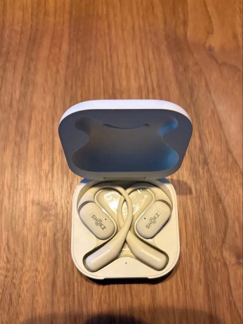 SHOKZ OPENFIT ワイヤレスイヤホン ベージュ