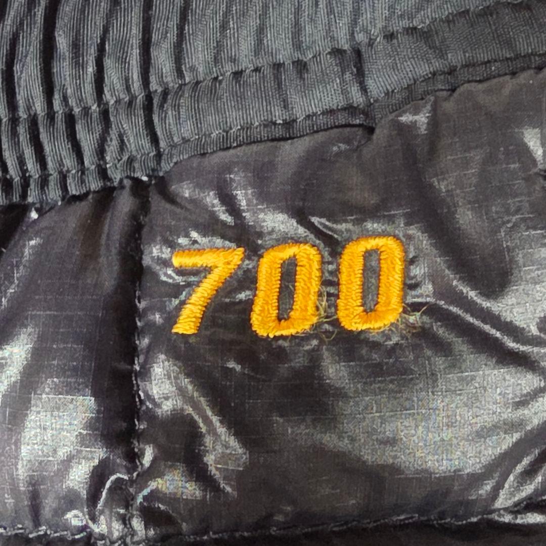 美品✨️希少✨️ノースフェイス ヌプシ ダウンパンツ 700フィル 黒 110