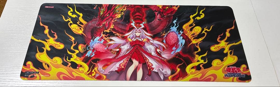 遊戯王　倶利伽羅天童　ハーフプレイマット