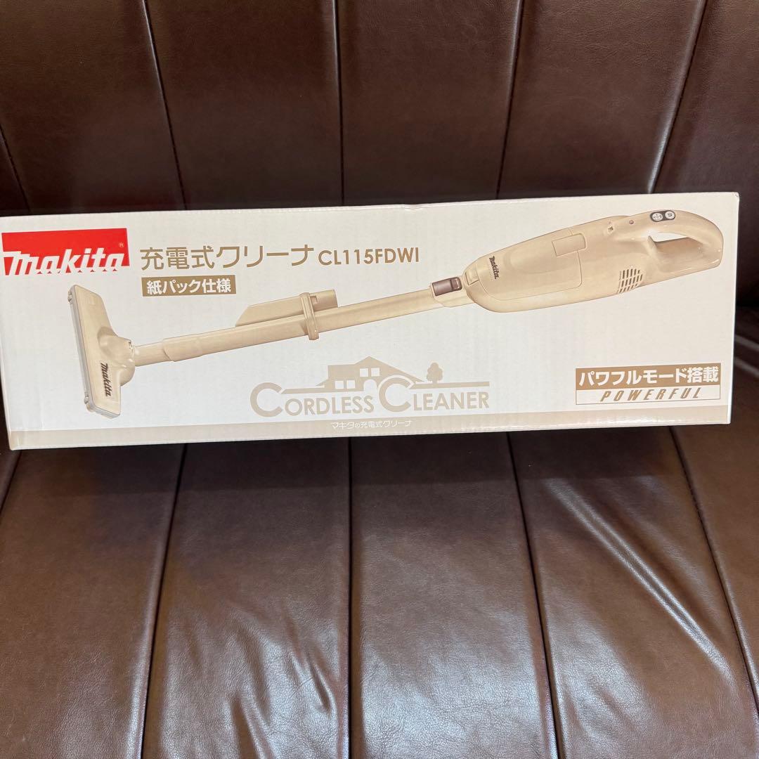 新品 マキタ コードレスクリーナー CL115FDWI