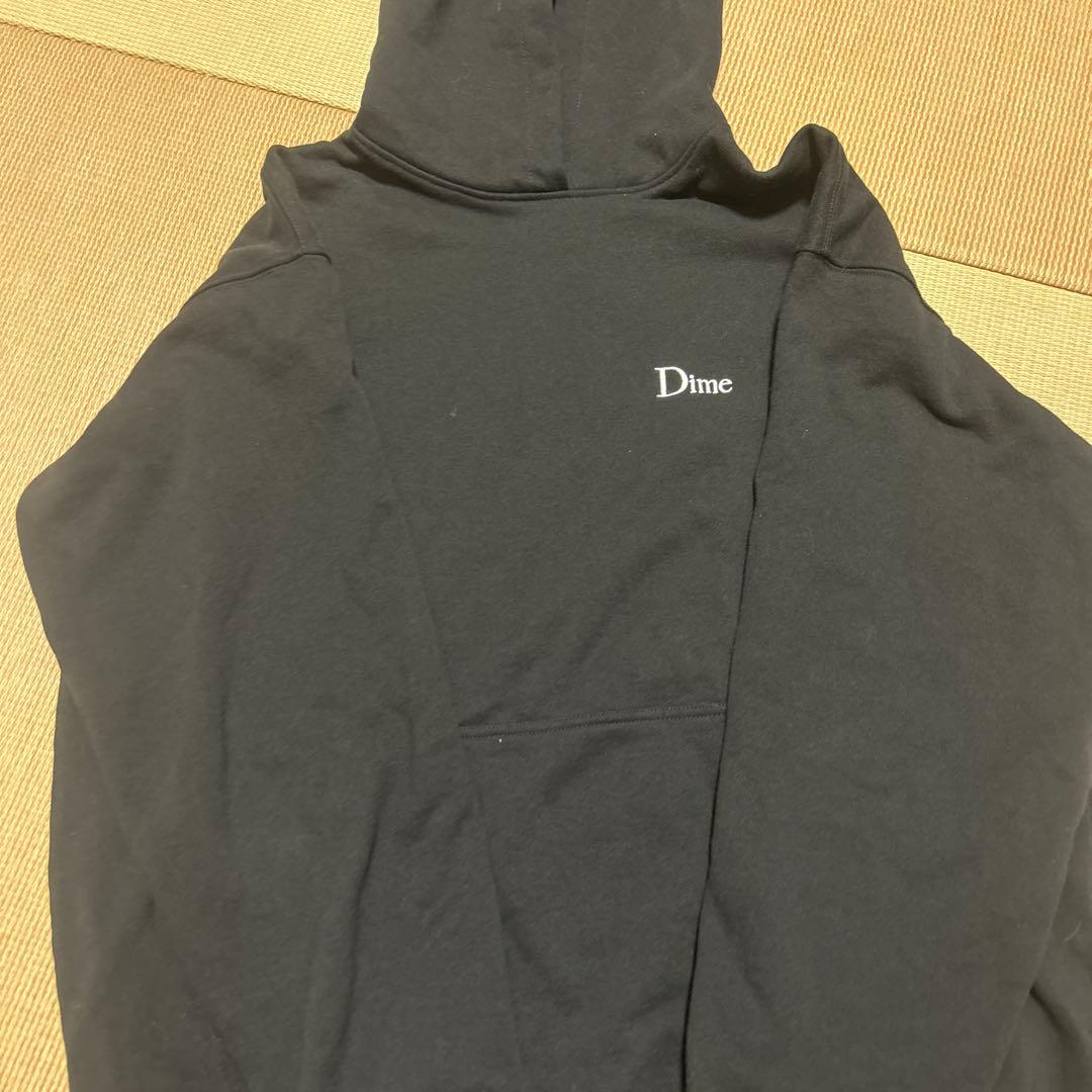 Dime ブラック パーカー Lサイズ